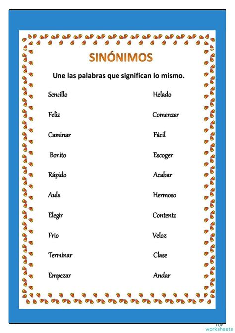 Sinónimos .